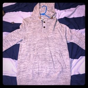 H&M knitted men’s pullover hoodie/sweater
